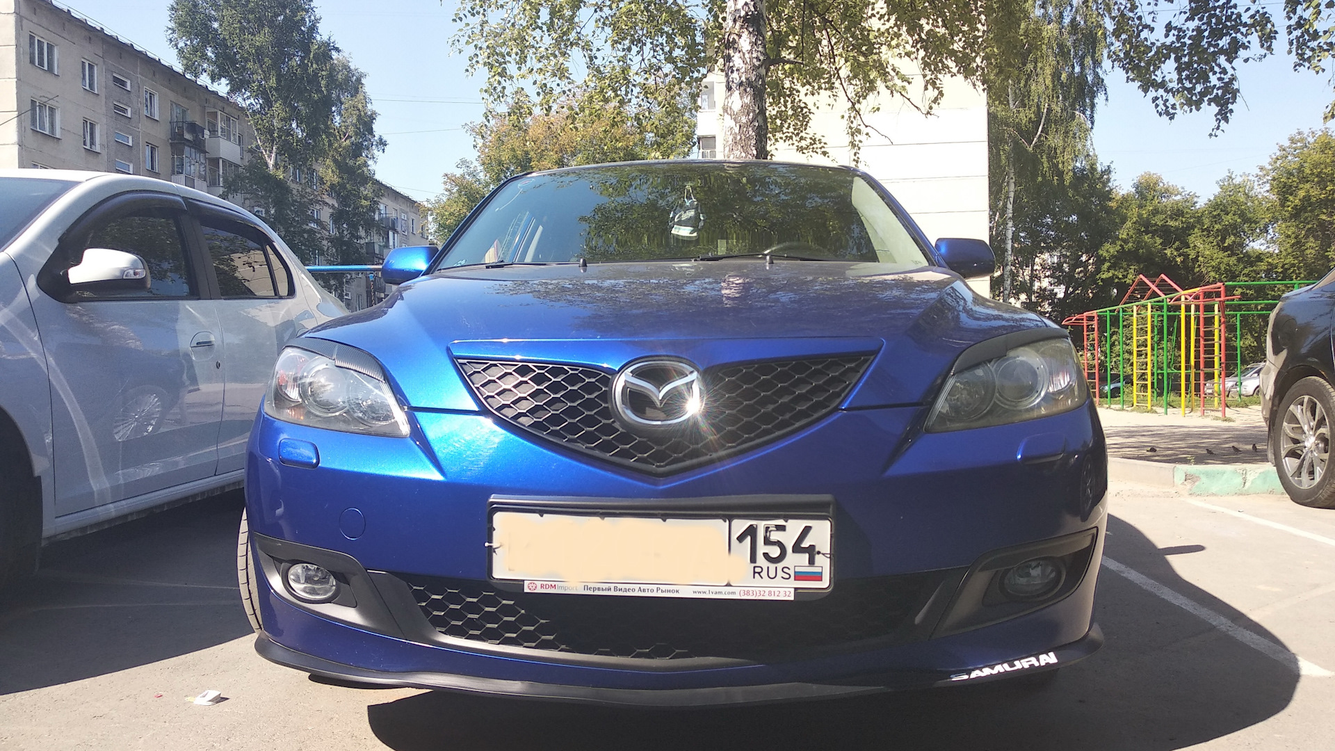 Mazda 3 (1G) BK 1.6 бензиновый 2007 | синявка на DRIVE2