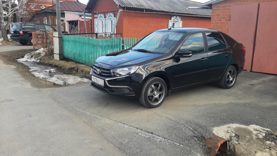 Профилактический осмотр ходовой части и подтяжка ручника. — Lada Гранта ...