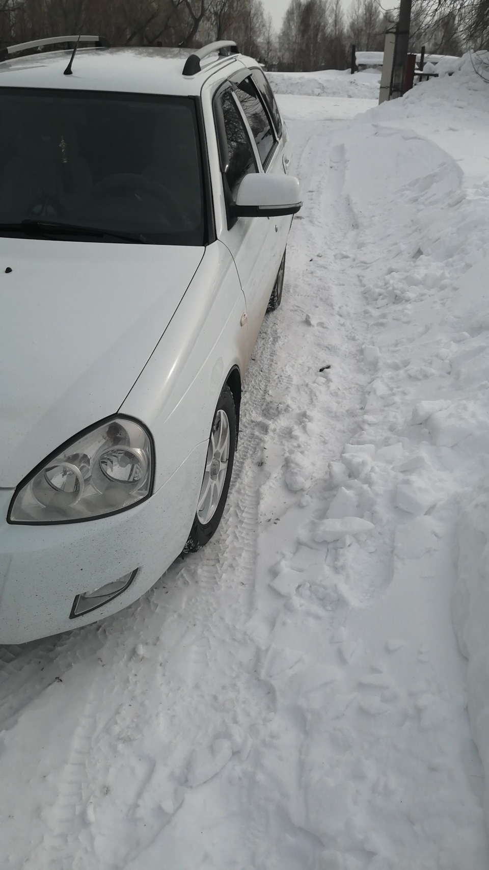 Трапеция дворников — LADA Приора универсал, 1,6 л., 2011 года ...