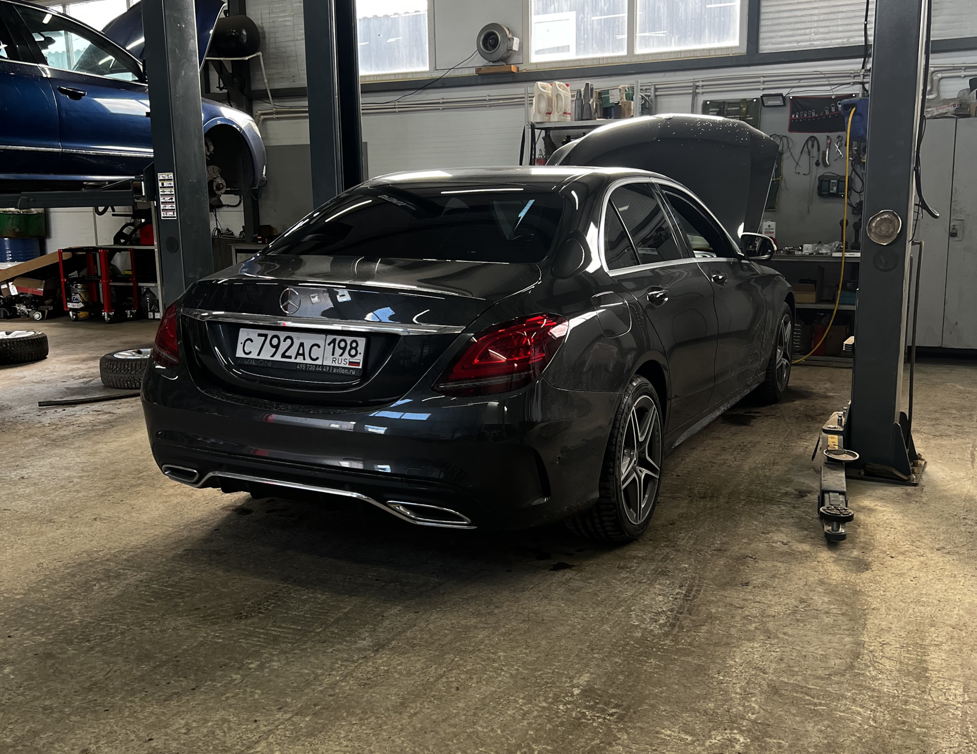 Что будет если перелить масла в мотор Мерседес? — Mercedes-Benz C-Class ...