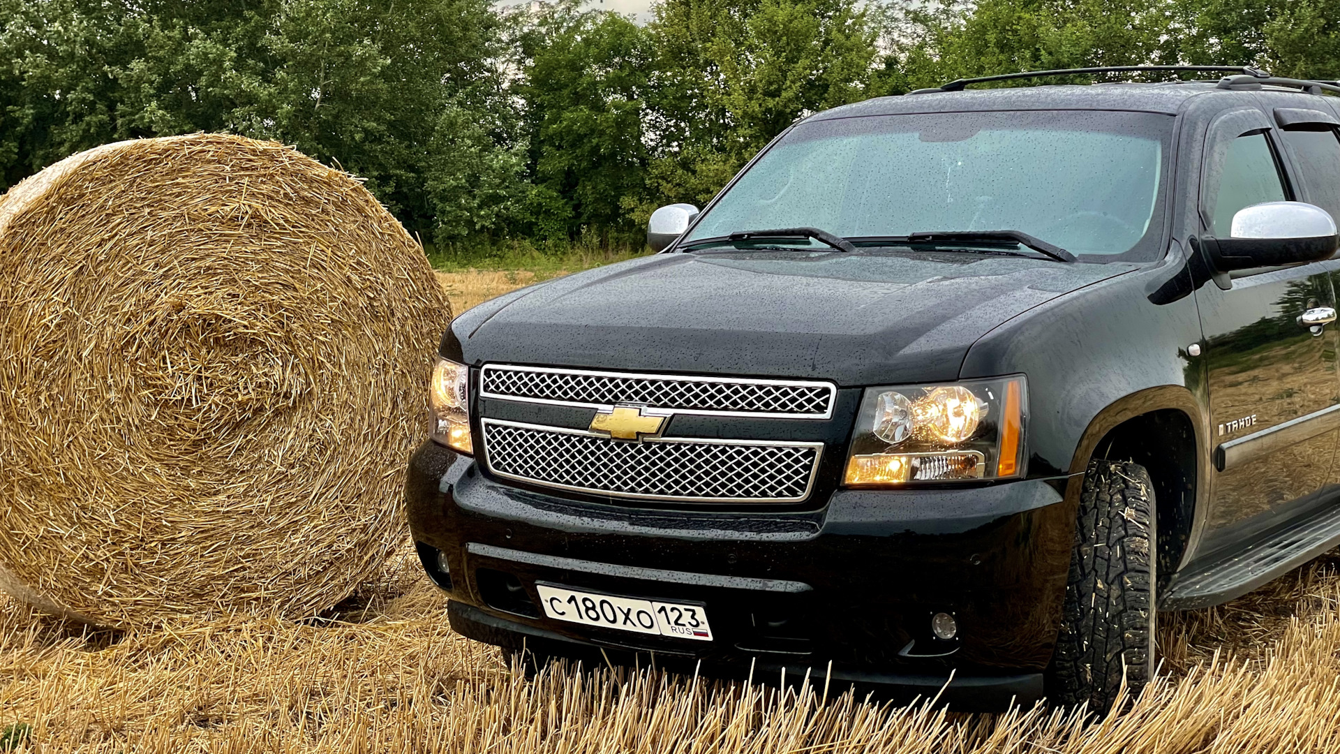 Chevrolet Tahoe (GMT900) 5.3 бензиновый 2008 | BIG BLACK JEEP на DRIVE2