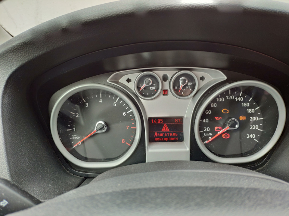 Ремонт (пропайка) панели приборов — Ford Focus II Wagon, 1,6 л, 2011 ...