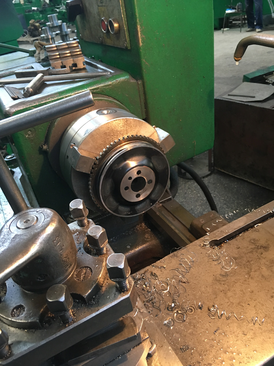 Январь ч.1 Установка реперного диска от Ваз 2110 на Ауди 80. — Audi 80 ...