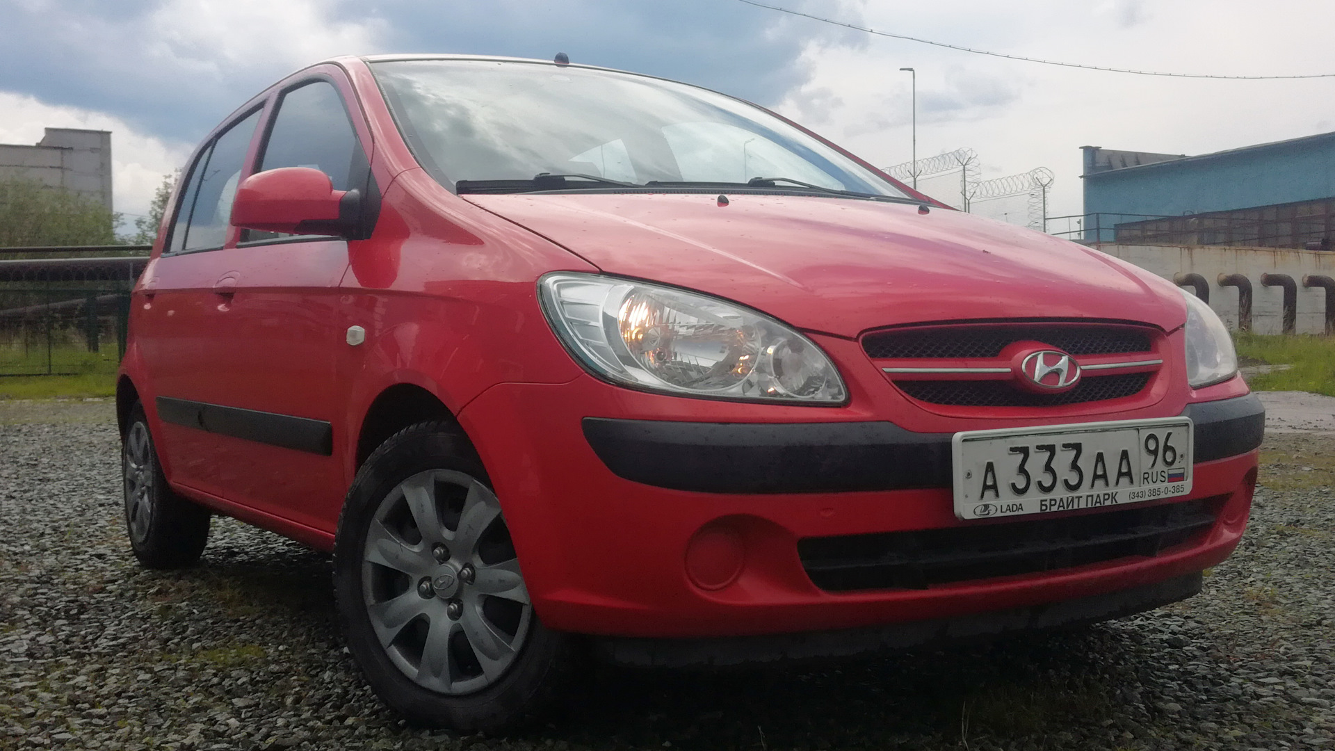 Hyundai Getz 1.4 бензиновый 2008 | Красный малыш на DRIVE2