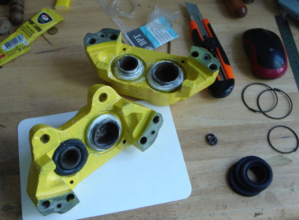 Установка передних дисковых тормозов с адаптацией их под одноконтурную ...