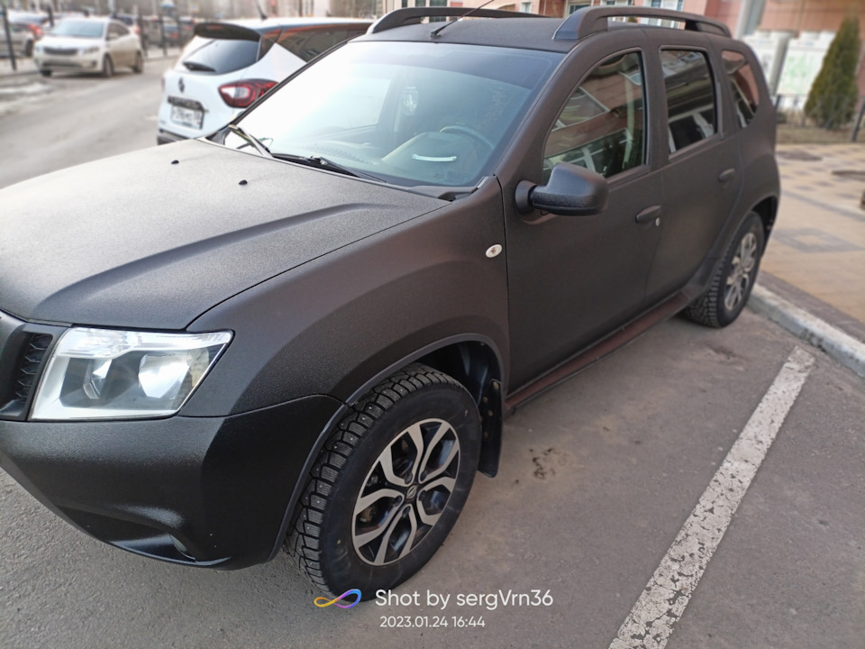 Вид через пол года окраса — Nissan Terrano III, 2 л, 2015 года ...