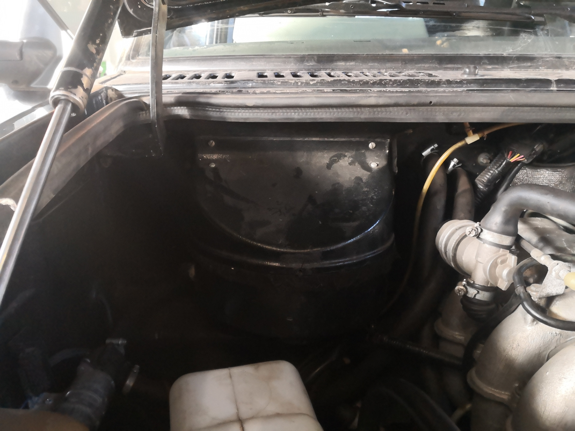 Замена моторчика печки УАЗ Патриот 2005 от ваз 2108 — УАЗ Patriot, 2,7 ...