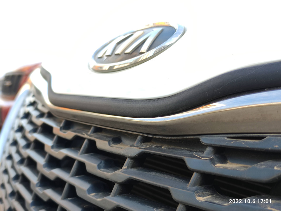Отличный уплотнитель капота для Rio, Solaris | РКИ-Zт — KIA Rio (3G), 1 ...