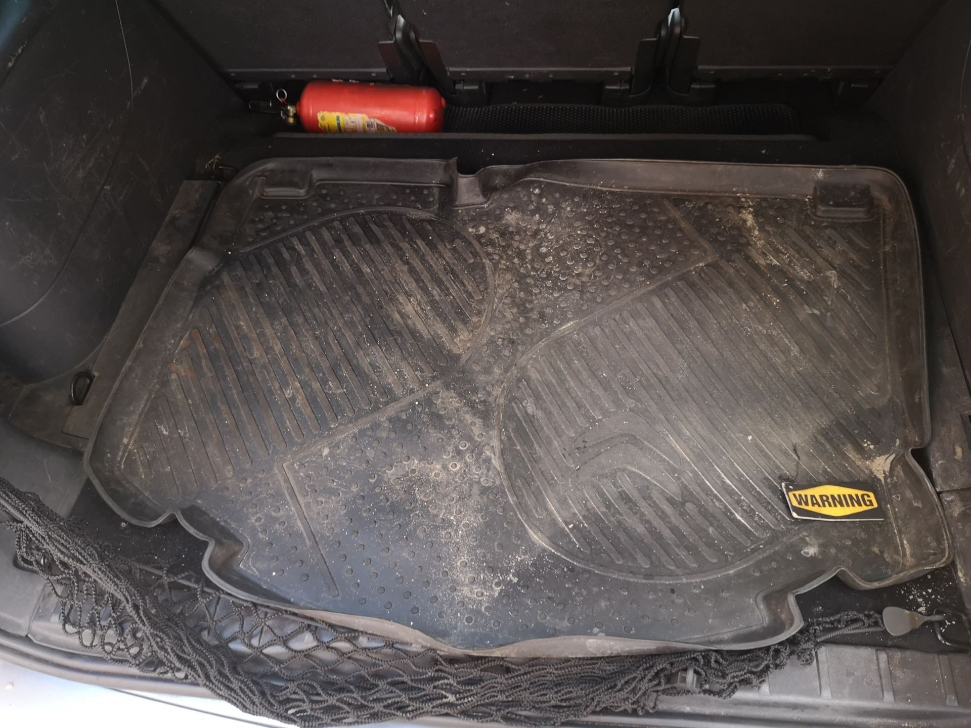 Коврик в багажник — Citroen Grand C4 Picasso (1G), 1,6 л, 2008 года ...