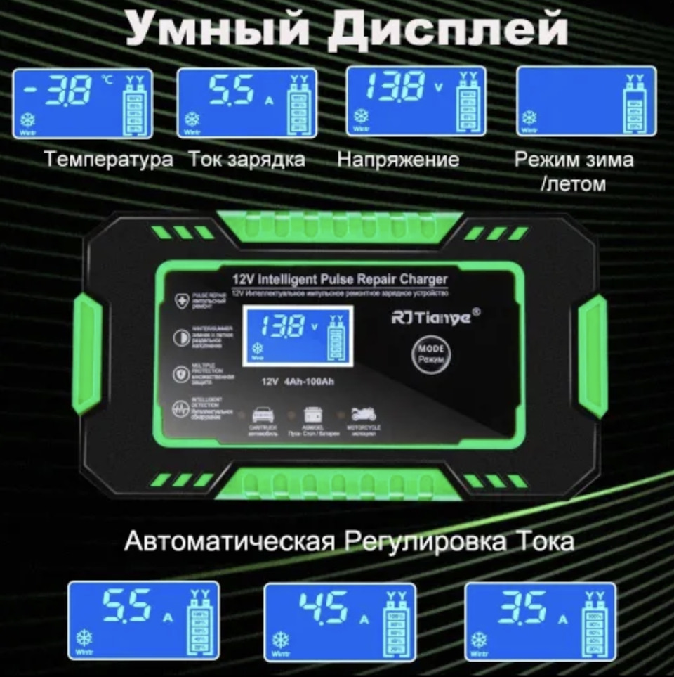 Десульфатация АКБ или покупка бюджетной зарядки. — Honda Accord (7G), 2 л,  2008 года | плановое ТО | DRIVE2