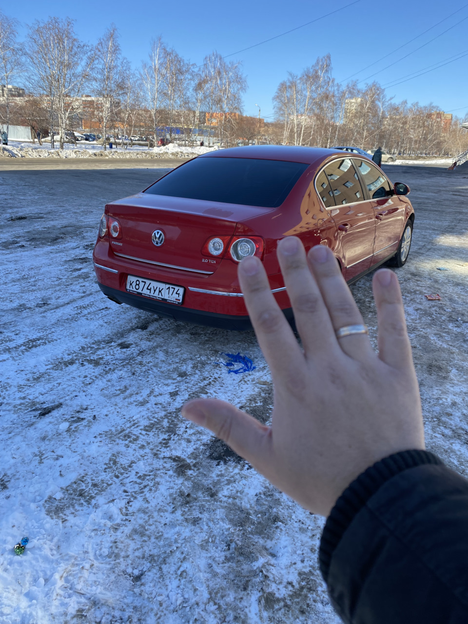 Прощай мой красный друг! — Volkswagen Passat B6, 2 л, 2006 года | продажа  машины | DRIVE2