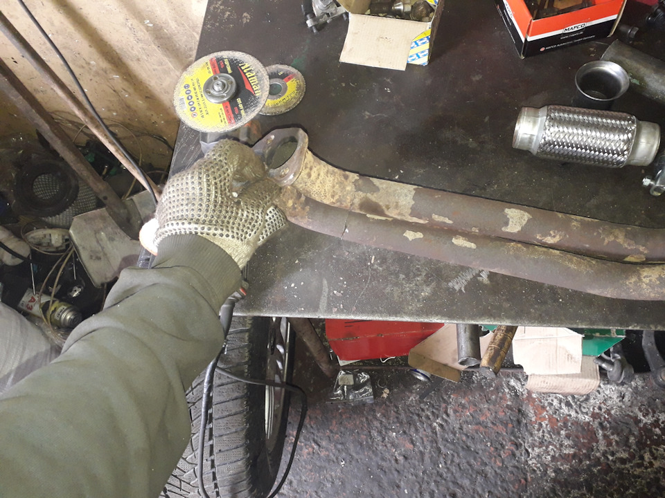 Переделка выхлопной системы.#3 — ИЖ Москвич 412, 1,5 л, 1992 года ...