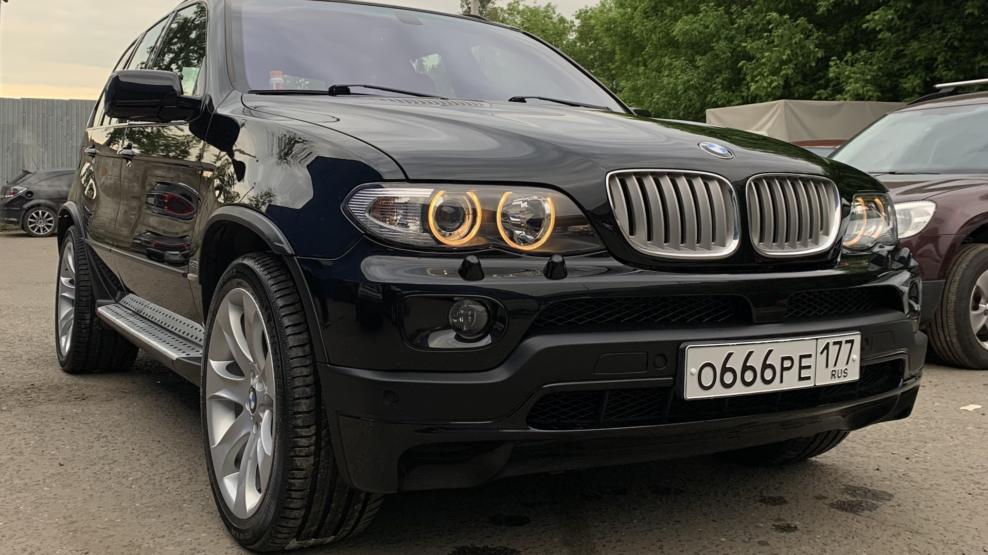 BMW X5 (E53) 4.8 бензиновый 2005 | 4.8iS на DRIVE2