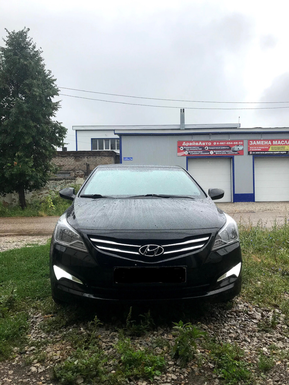 ДХО замена на Маяк — Hyundai Solaris (1G), 1,4 л, 2014 года | стайлинг ...