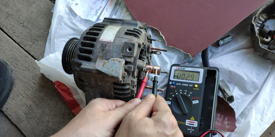 47. Потеря заряда аккумулятора и его смерть. Ч1. Ребилд генератора ...