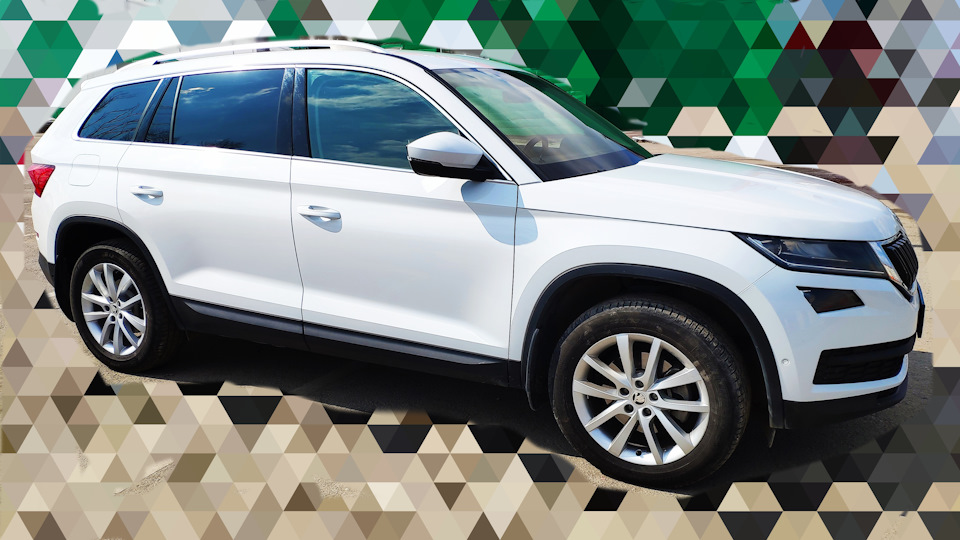 Traffic Jam assist. Асистент движения в пробке — Skoda Kodiaq (1G), 2 л ...