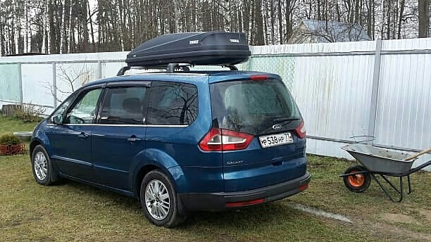 Ford Galaxy Синий Чумадан