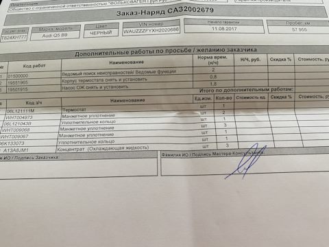 WHT004973 Манжетное уплотнение VAG | Запчасти на DRIVE2