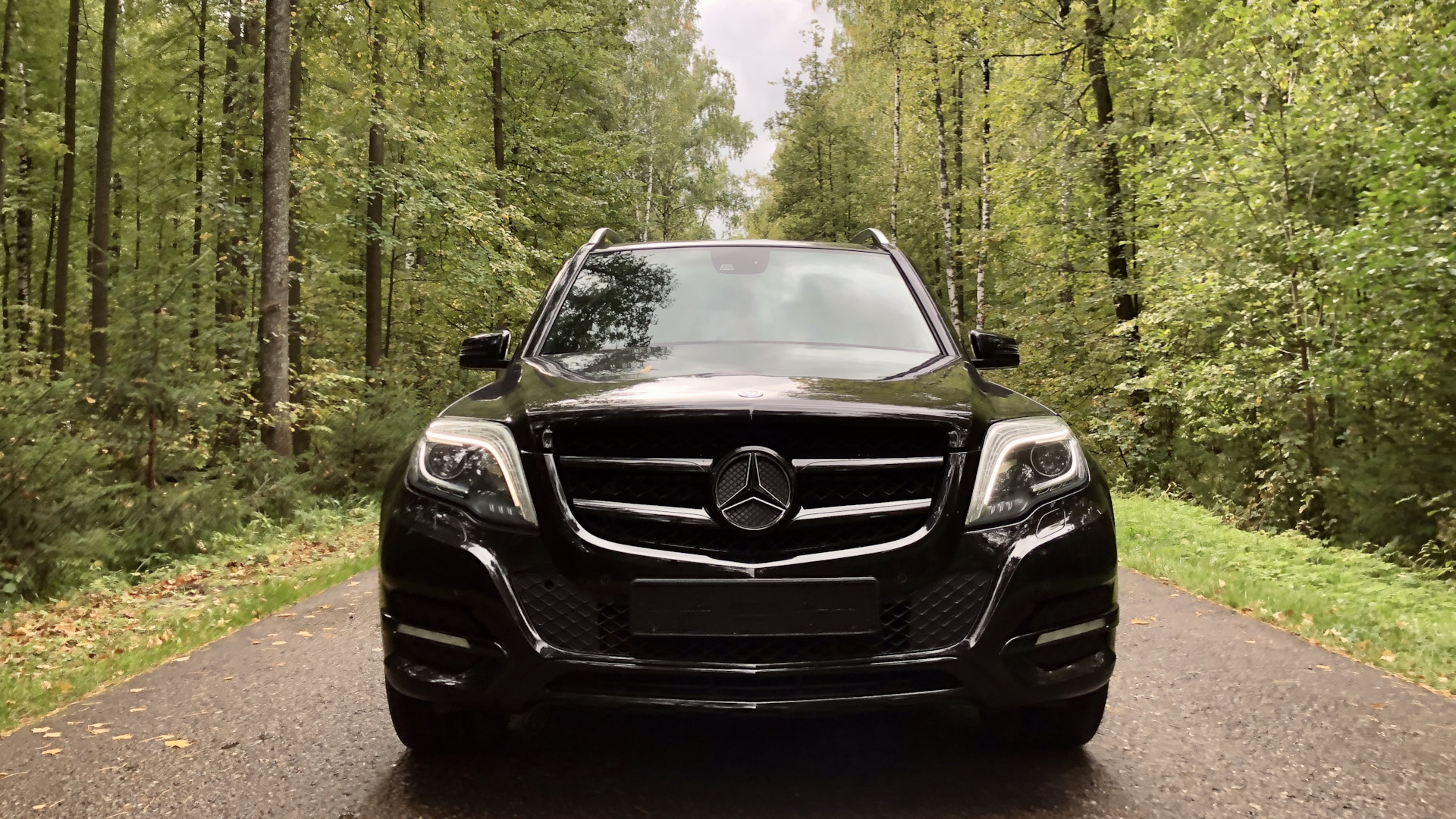 Mercedes-Benz GLK-Class (X204) 3.5 бензиновый 2013 | «Total Black» на DRIVE2