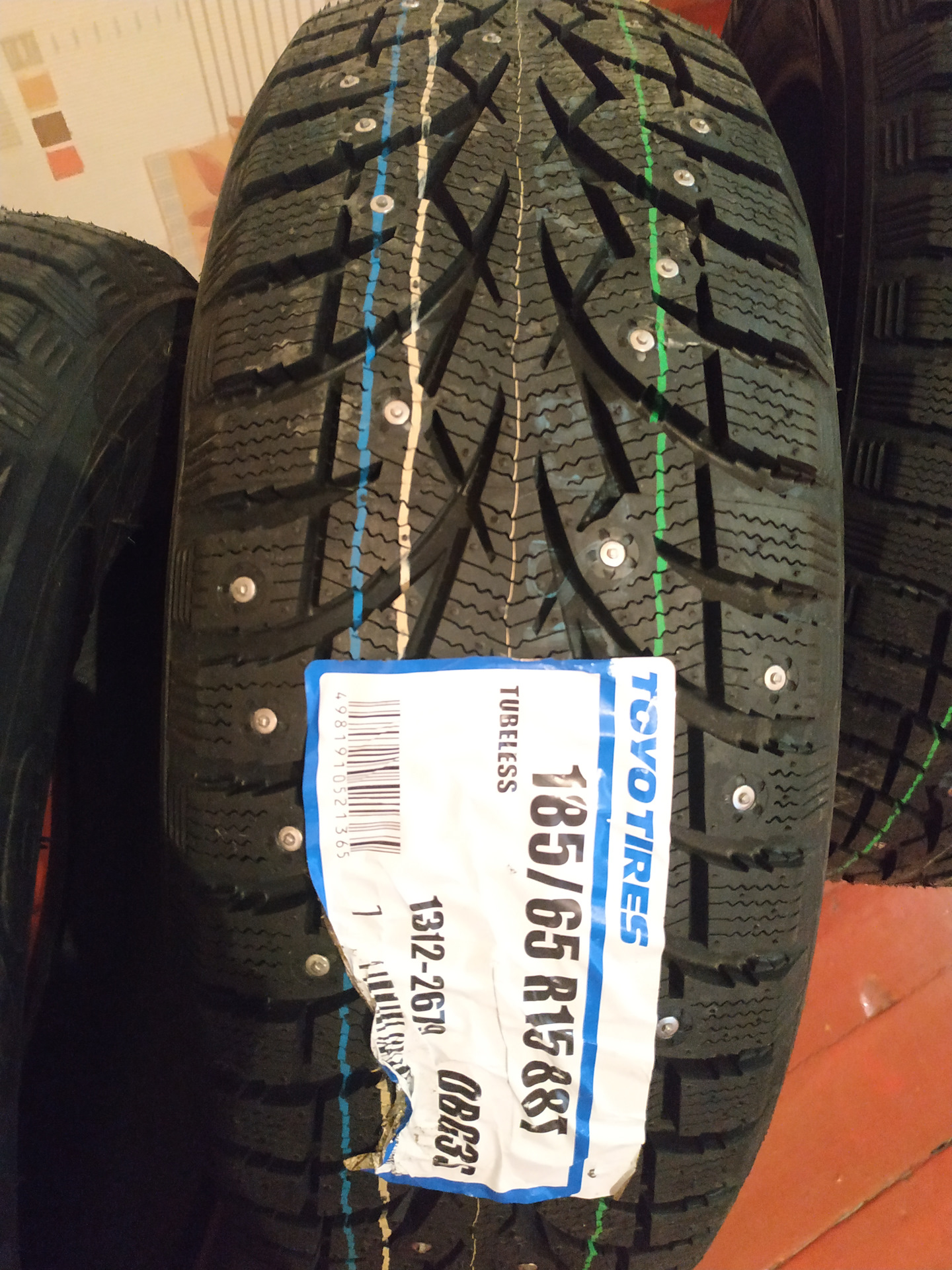 Зимняя резина Toyo Observe garit g3-ice — KIA Rio (4G), 1,6 л, 2019 ...