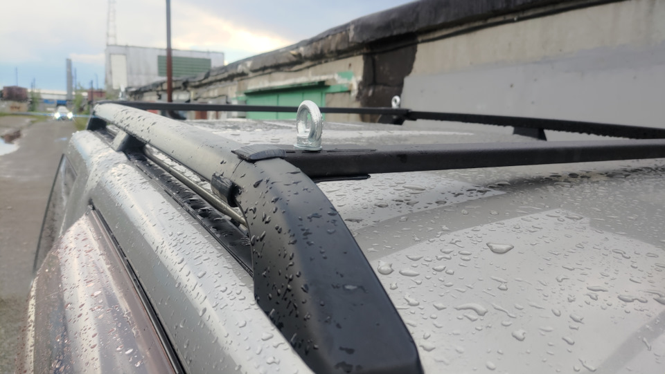 Поперечины на крышу — Mitsubishi Pajero Mini (2G), 0,7 л, 2005 года ...