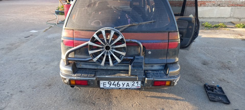 Замена заднего бампера.От Рвр Спорт Гир. — Mitsubishi Space Wagon (3G ...