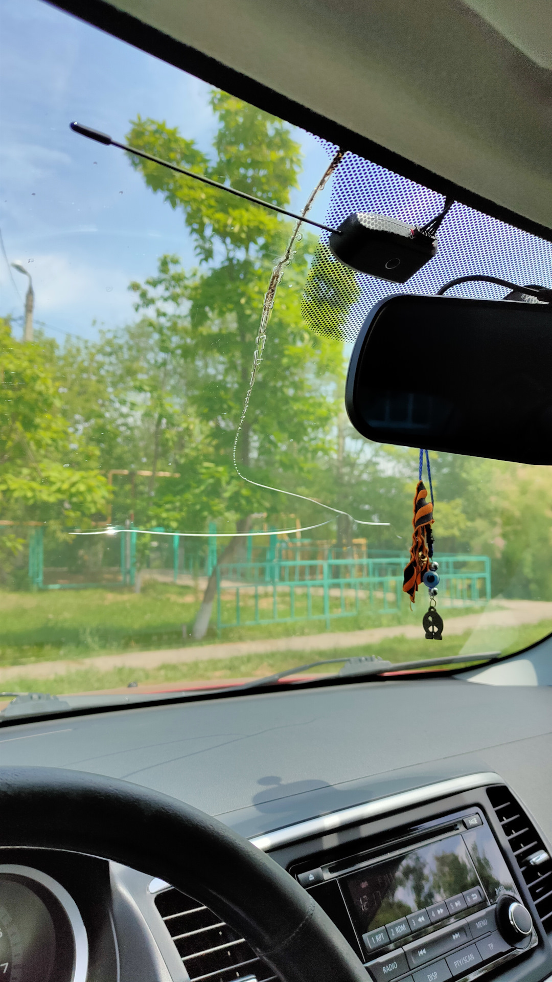 Замена лобового стекла. Налог. — Mitsubishi Lancer X, 1,8 л, 2008 года ...