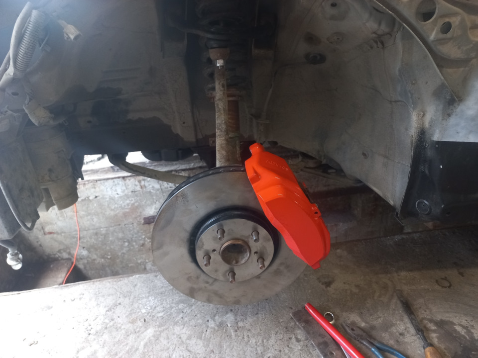 В продолжение о тормозах — Toyota Mark II (90), 2,5 л, 1993 года ...