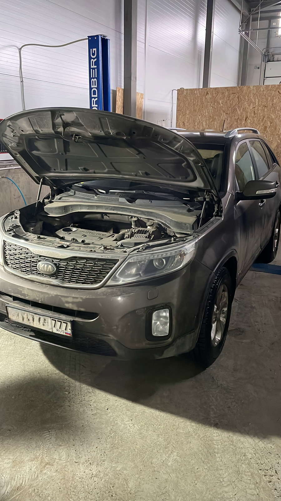 Провернуло вкладыш на KIA Sorento и мотор не стучит. Капиталим G4KE на  пробеге 117000 км — КарповМоторс на DRIVE2