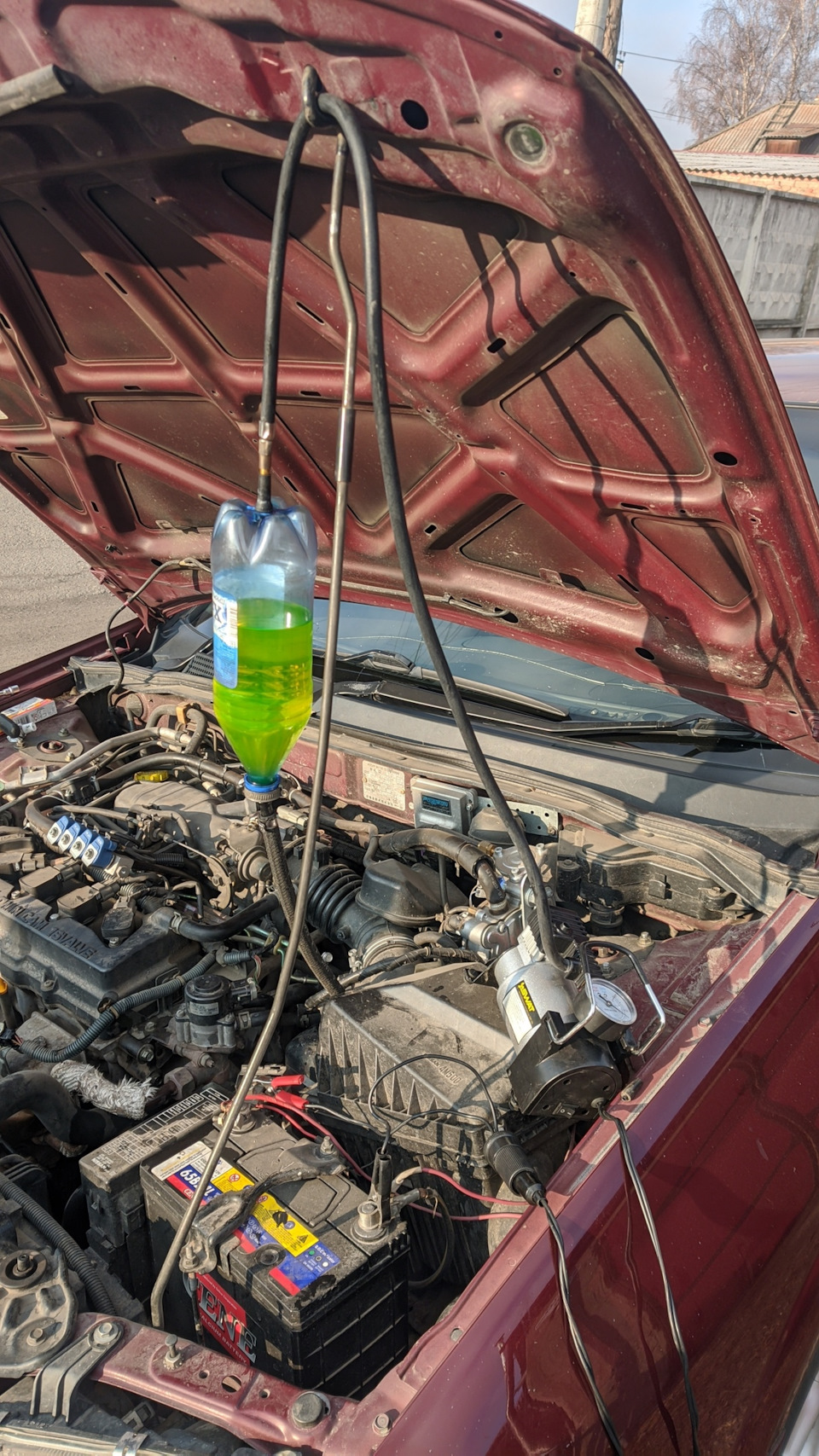 Промывка форсунок не снимая рампу за 1час — Nissan Bluebird Sylphy (G10 ...