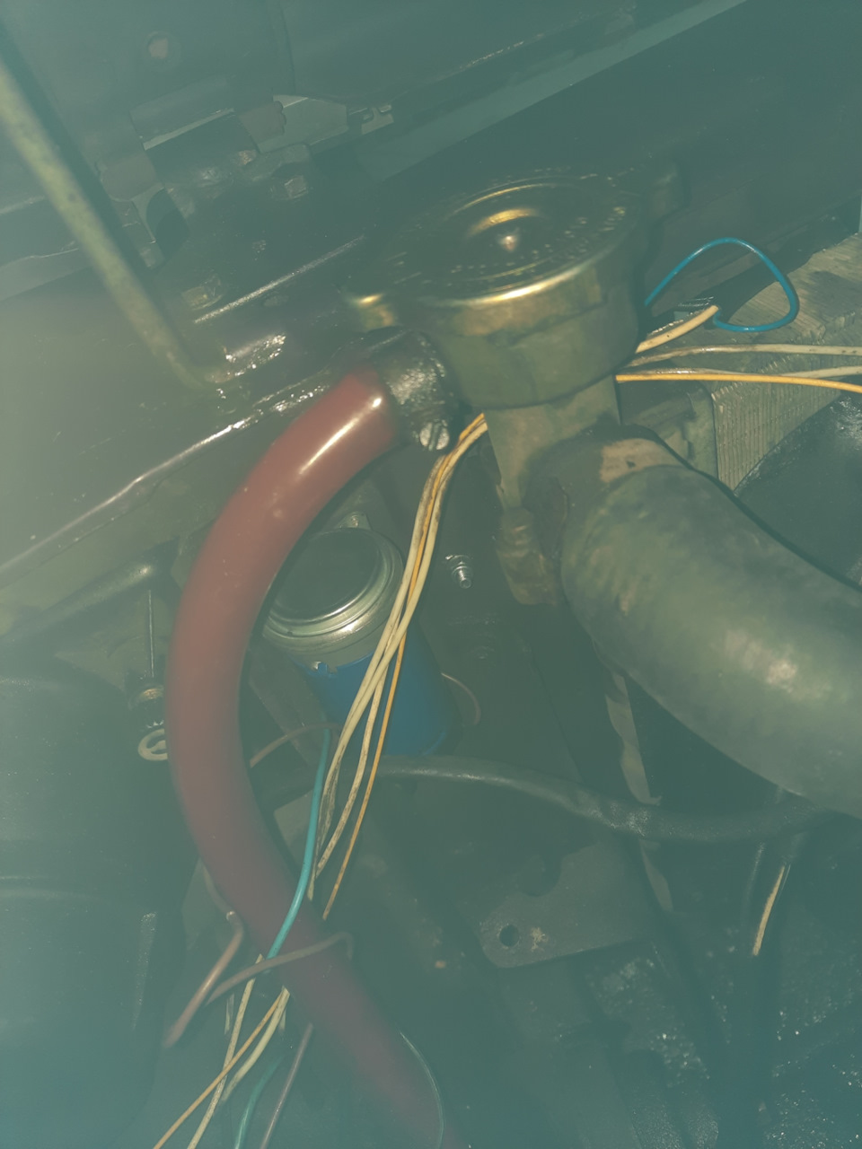 Пневмосигнал. Рычаг кпп. — Lada 21074, 1,6 л, 2004 года | своими руками ...