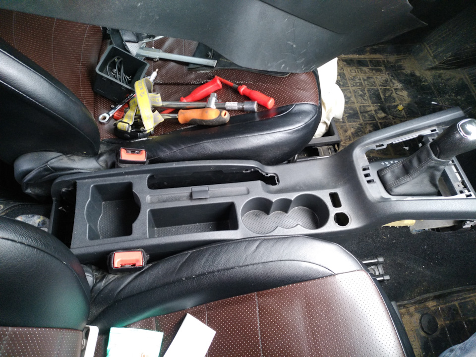 Самая дикая переделка в Рапид. Моя. Центральный тонель от октавии ...