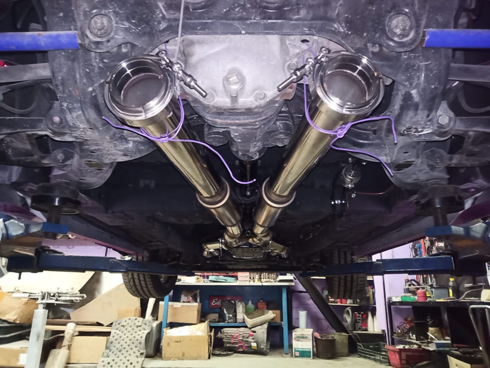 Изготовление выхлопа на нашу Сливу, часть 3 — Nissan Silvia (S15), 5 л ...