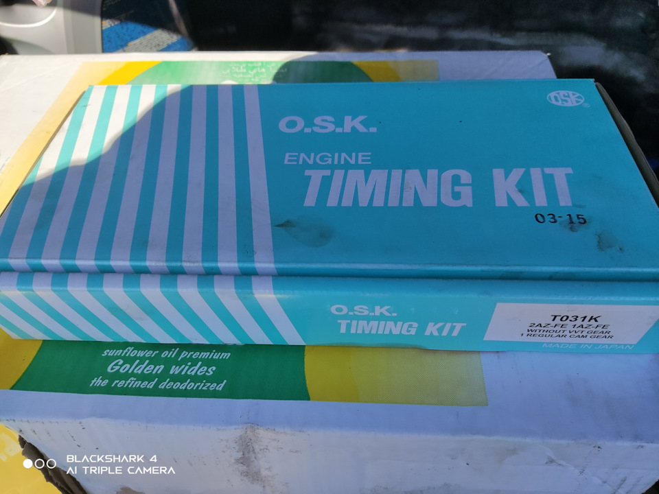 Очередной сюрприз или замена ГРМ и муфты vvti — Toyota Camry (XV30), 2 ...