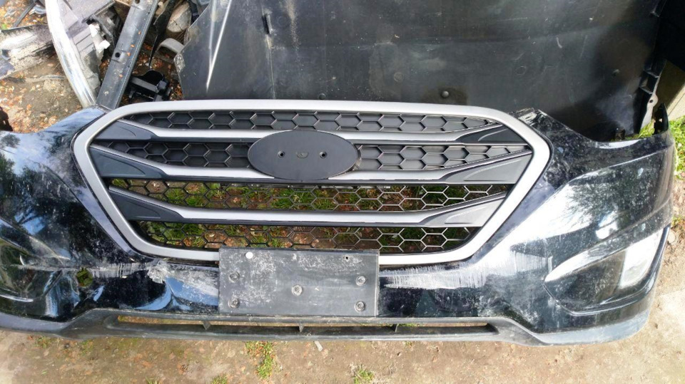 Решетка радиатора Hyundai Tucson USA, IX35 — DRIVE2