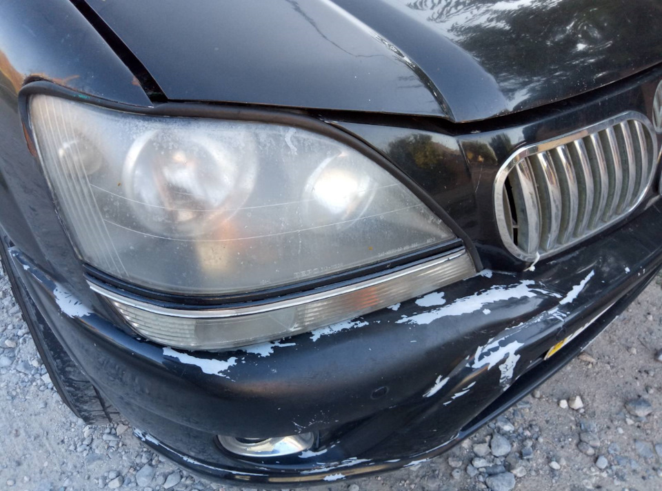 Как не нужно полировать фары — Derways Shuttle, 2,2 л., 2006 года ...