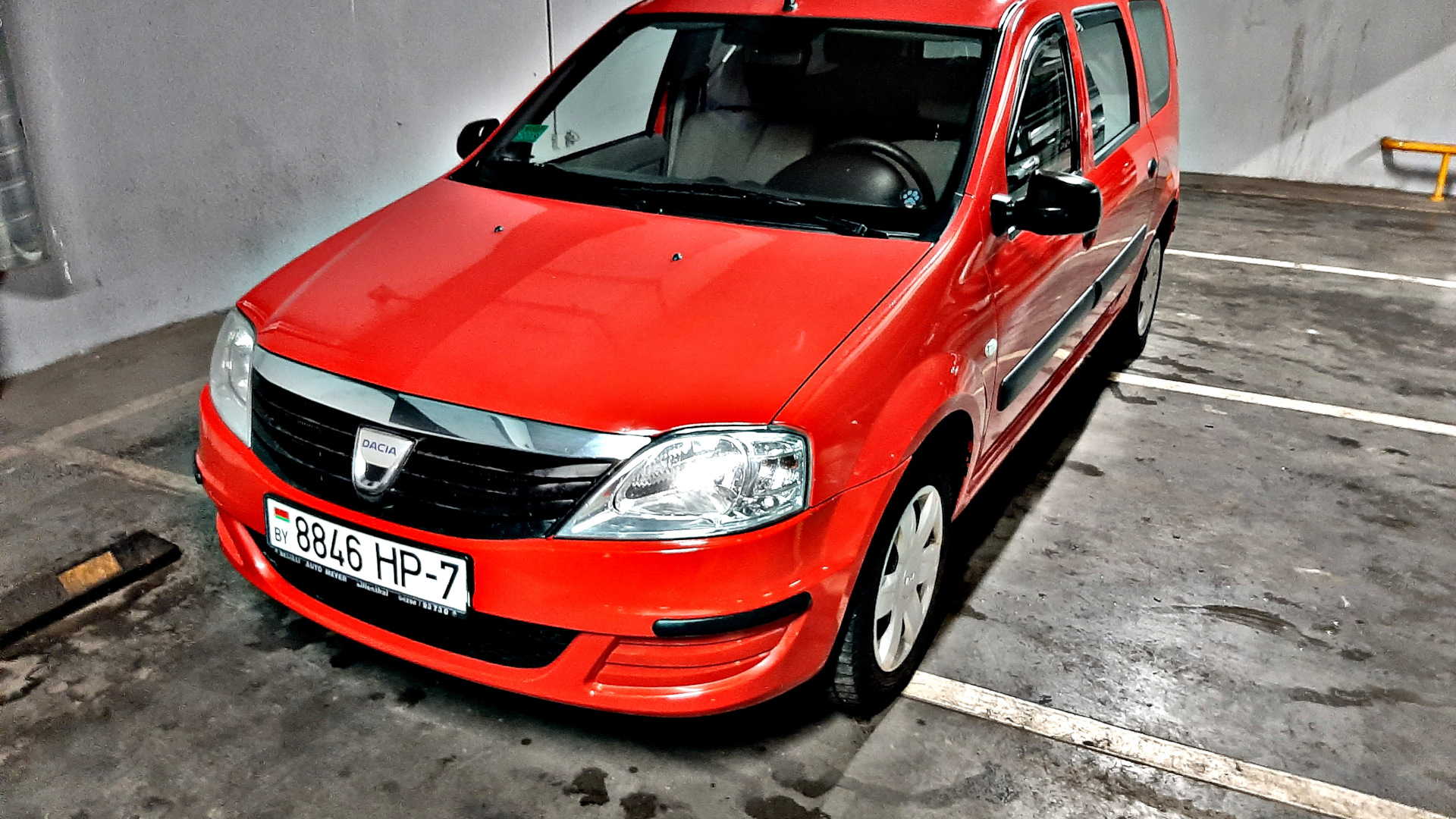 Dacia Logan MCV (1G) 1.4 гибридный (Plug-in) 2009 | Red Wings на DRIVE2