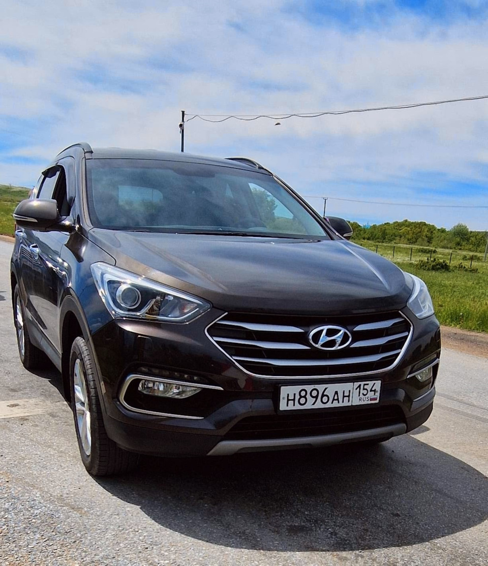 Косметика для Санты, июнь 24г! — Hyundai Santa Fe (3G), 2,4 л, 2018 года |  кузовной ремонт | DRIVE2