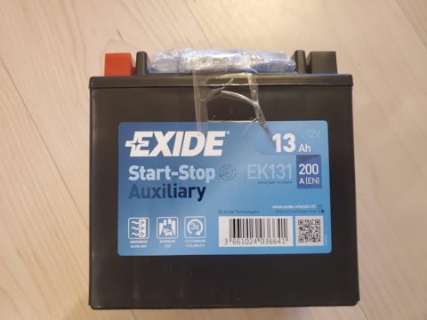 EK131 Аккумулятор EXIDE | Запчасти на DRIVE2