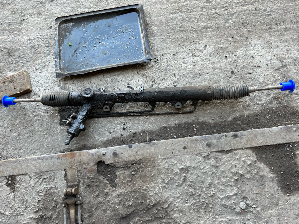 состояние старой рейки — BMW 1 series (E81/E87)