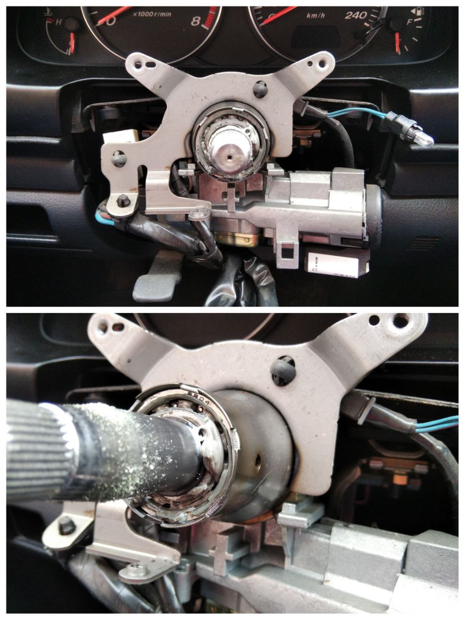 Стук в рулевой колонке — Mazda 6 (1G) GG, 2,3 л, 2002 года | своими ...