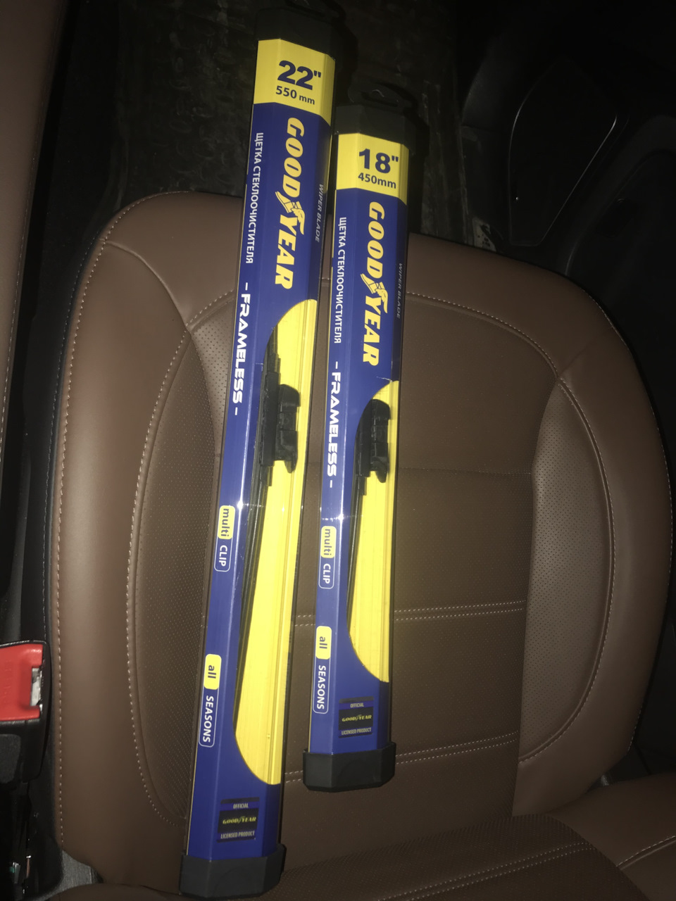Щетки стеклоочистителя Goodyear. — Haval H9 (1G), 2 л, 2019 года ...