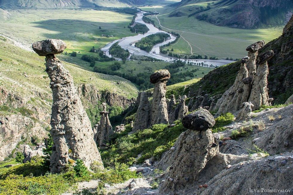 Каменные грибы алтай фото Авто-путешествие в Пятницу 13-е. (Крым-Алтай-Гоби-Байкал) - DRIVE2