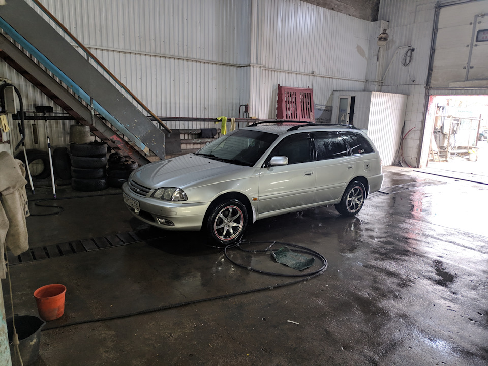 Намыли красотку) — Toyota Caldina (210), 2 л, 2001 года | просто так ...