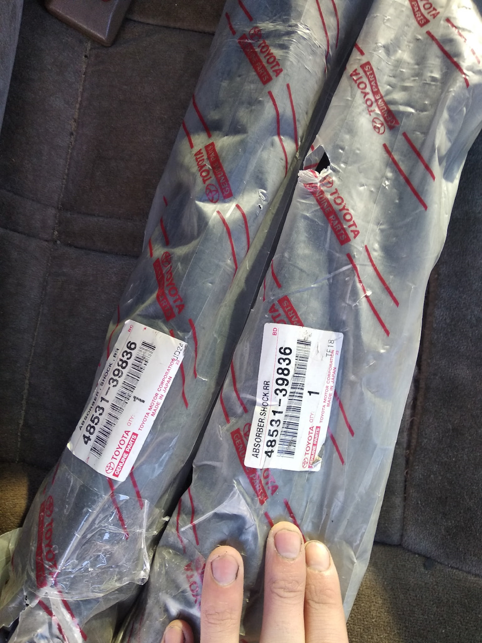 4853139836 СТОЙКА/ABSORBER, SHOCK, RR TOYOTA LEXUS | Запчасти на DRIVE2