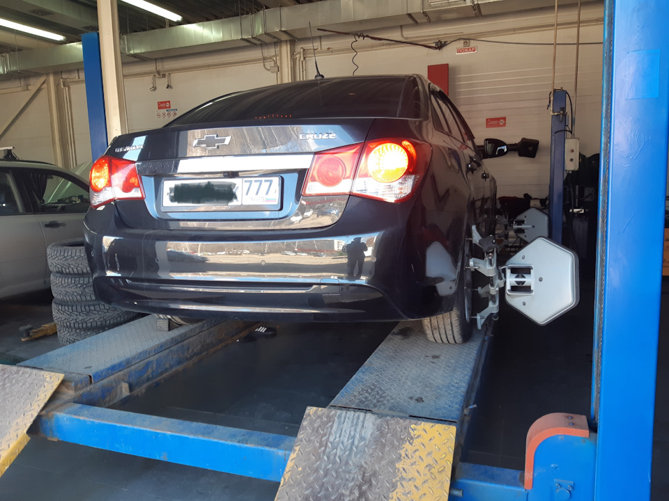 #16. Сход — развал. — Chevrolet Cruze (1G), 1,8 л, 2013 года | визит на ...