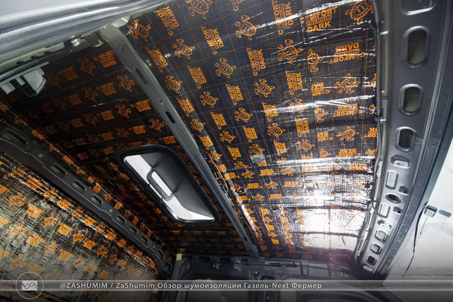 Шумоизоляция ГАЗель Некст «Фермер» + приборная панель — ZaShumim на DRIVE2