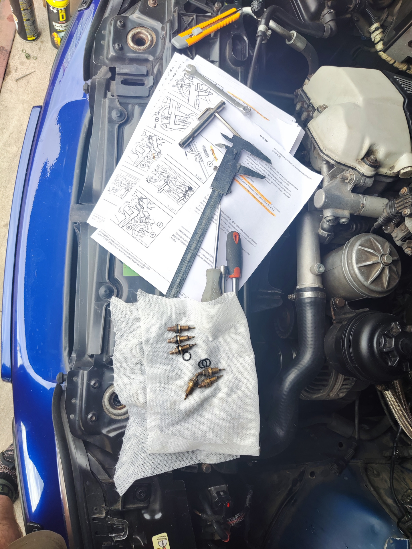 Синхронизация дросселей S50B30 EURO и подобных — BMW 5 series (E39), 3 ...