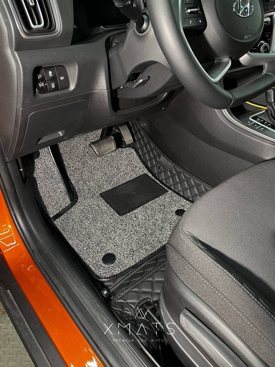 Коврики из экокожи для Hyundai Creta 2. 3D коврики из экокожи для ...