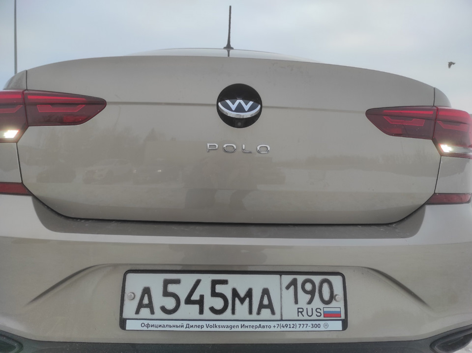 Камера заднего вида — Volkswagen Polo liftback, 1,6 л, 2020 года ...